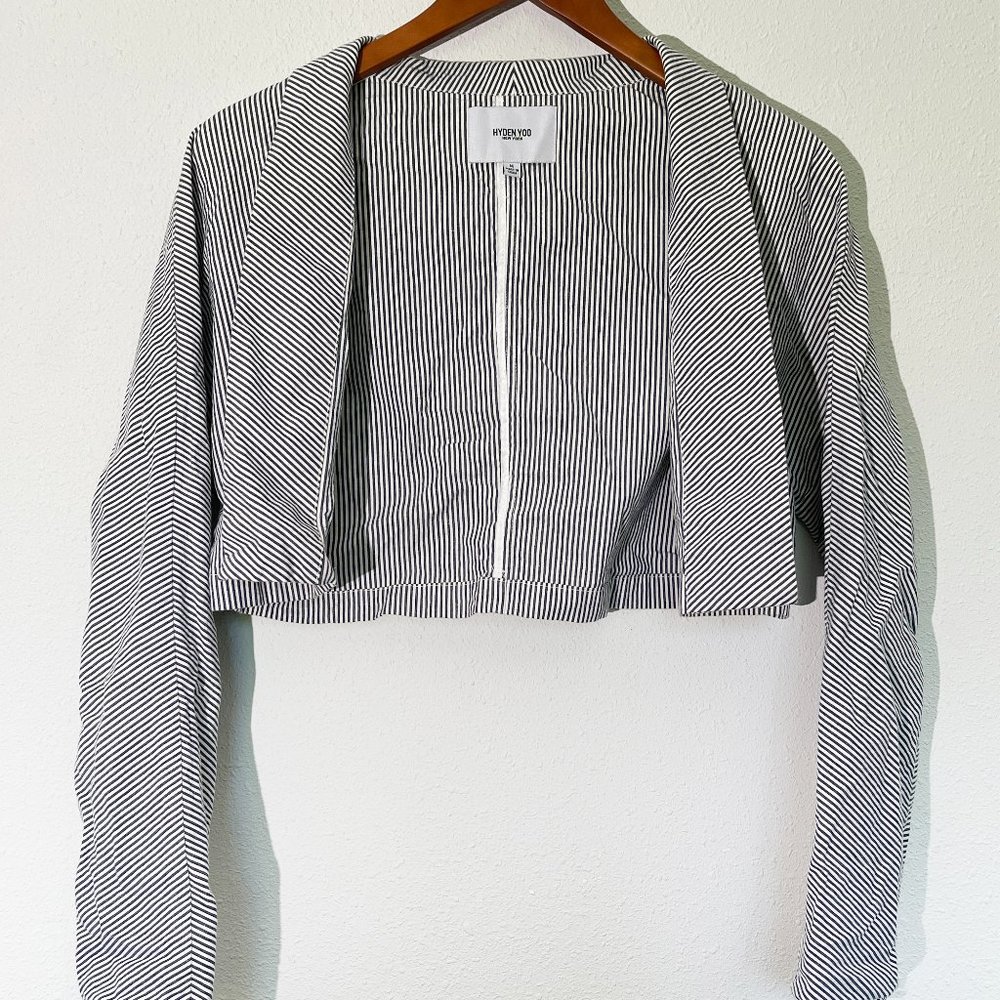 HYDEN YOO Open Front Crop Jacket